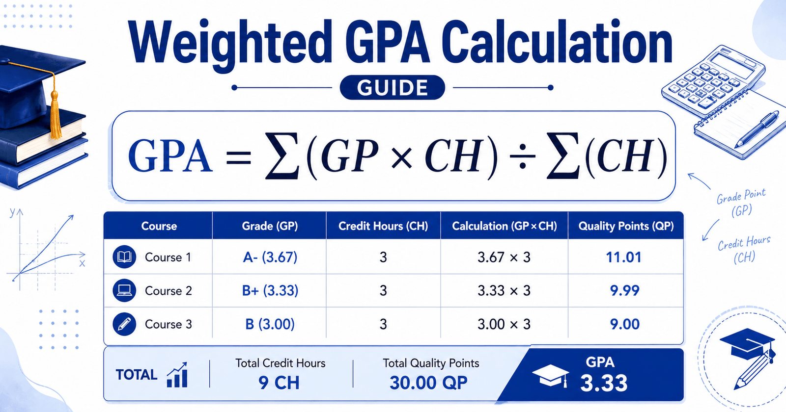 Weighted GPA Calculation Guide